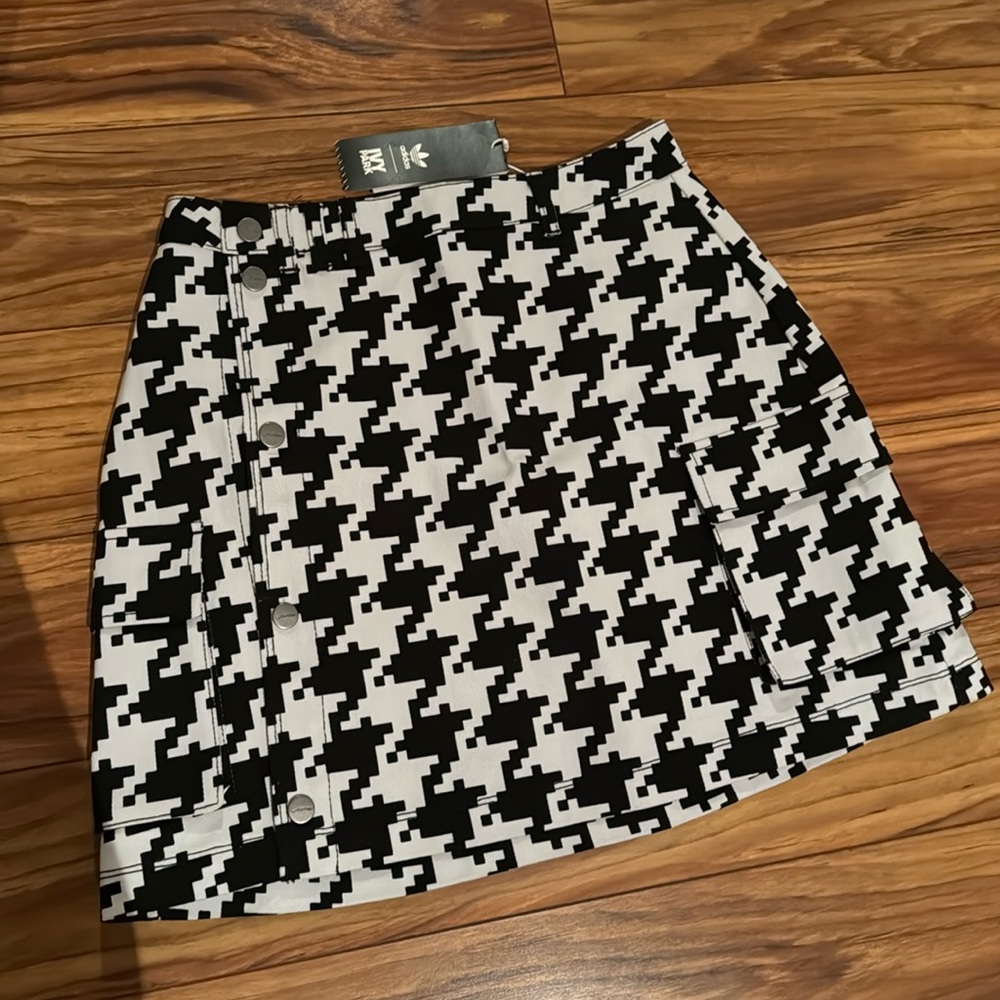 IVY PARK mini skirt (houndstooth)